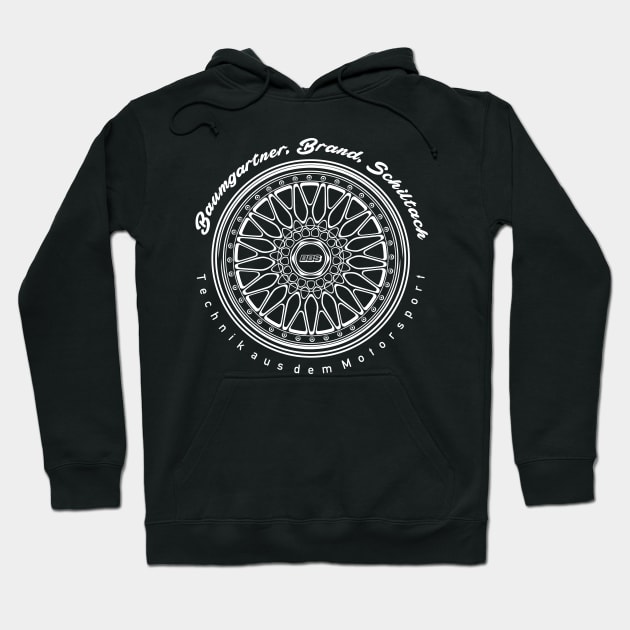 BBS Classic Wheels Rims Hoodie by idrdesign